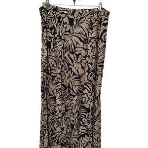 N Touch XL tropical print skirt